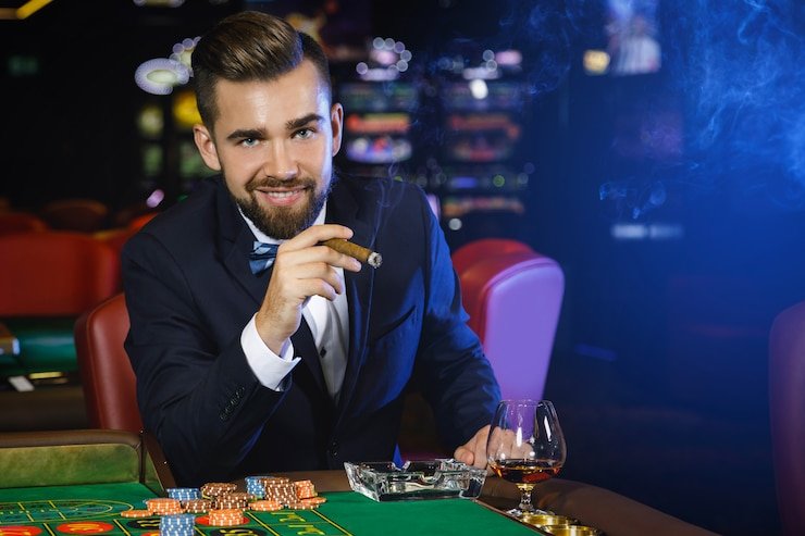 ihokibet live dealer studio dengan blackjack table dan dealer profesional