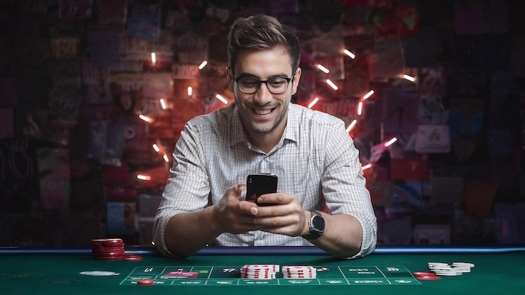 Platform live dealer Texas Hold'em Bonus ihokibet dengan antarmuka modern